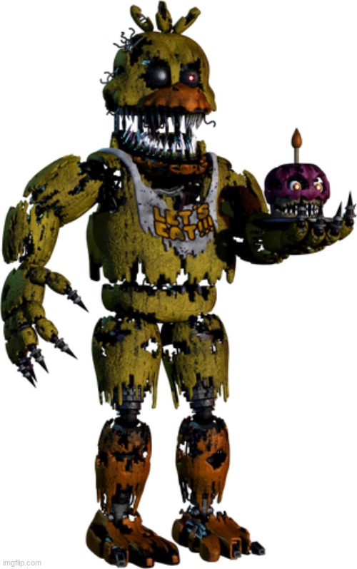 Nightmare Chica | image tagged in nightmare chica | made w/ Imgflip meme maker