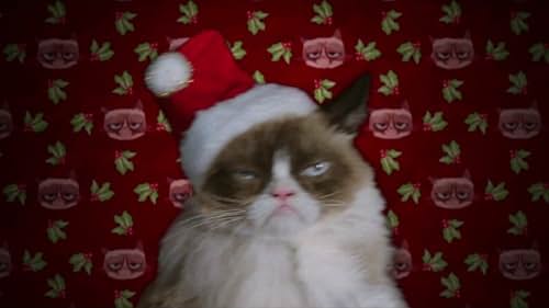 Grumpy Christmas Blank Meme Template