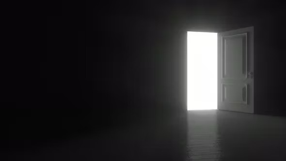 Light Door Blank Meme Template