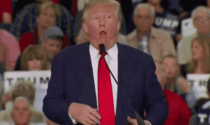 High Quality Trump spastic retard mocking reporter deplorable dictator JPP Blank Meme Template