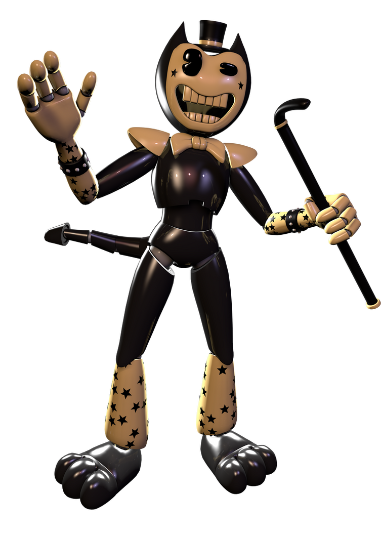 Glamrock Bendy Render 1 Blank Meme Template