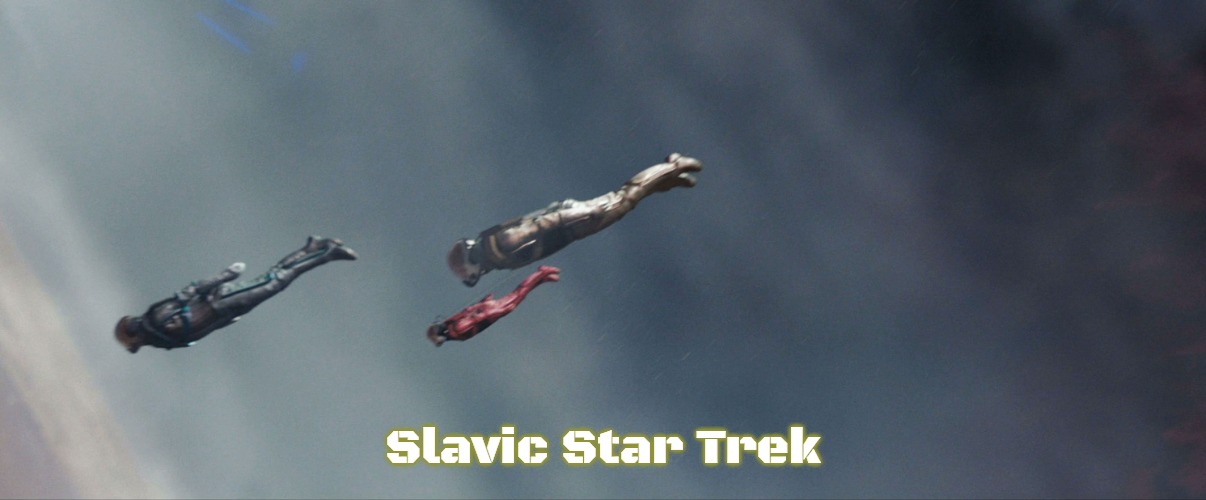 Orbital Skydiving | Slavic Star Trek | image tagged in orbital skydiving,slavic star trek,slavic | made w/ Imgflip meme maker
