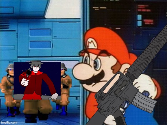 Mario Hates Nazis | image tagged in mario hates nazis | made w/ Imgflip meme maker