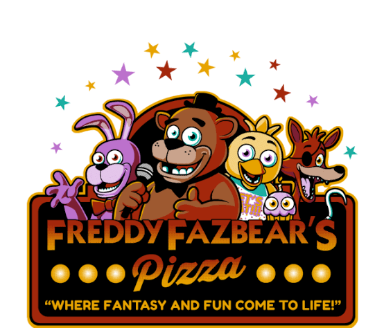 High Quality Fnaf logo for fnaf memes Blank Meme Template