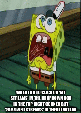 i'm already stressed from the change irl why does imgflip have to ...