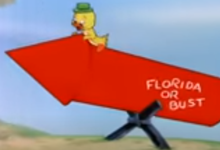 Rocket to Florida Blank Meme Template