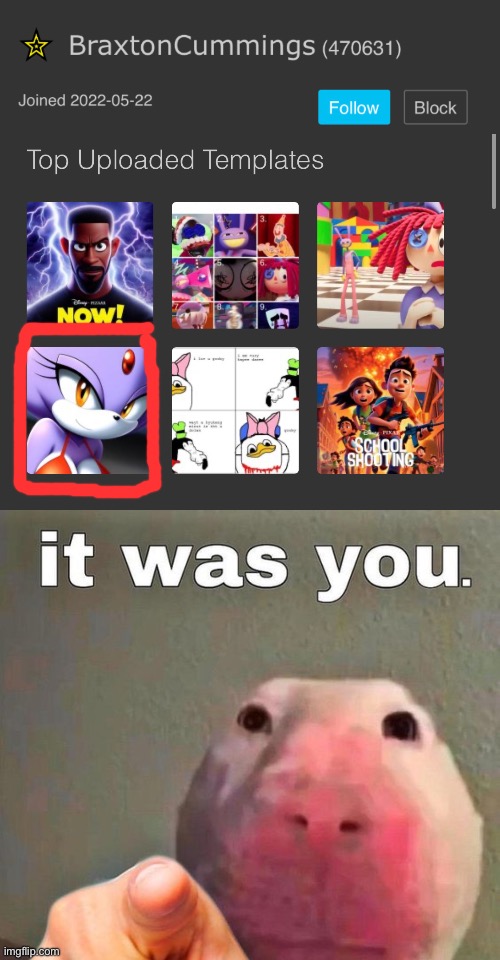 image tagged in it was you | made w/ Imgflip meme maker