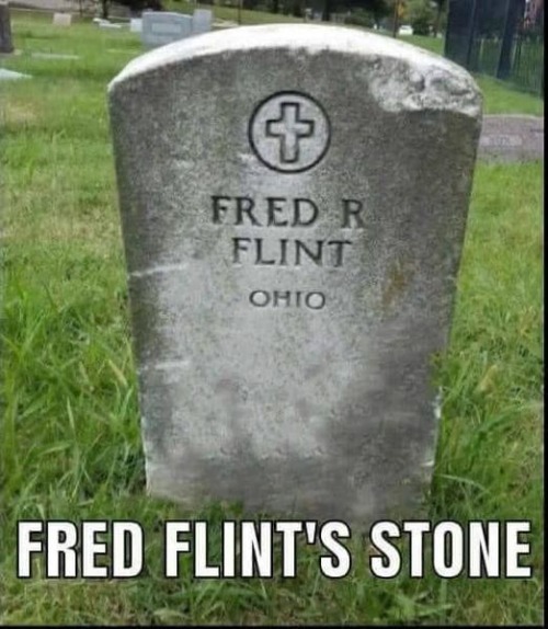 Fred Flint's Stone | made w/ Imgflip meme maker