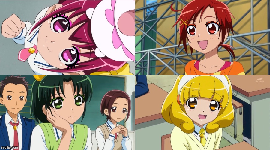 More smile precure edits because why not | image tagged in smile precure,precure,bad end precure,edit | made w/ Imgflip meme maker