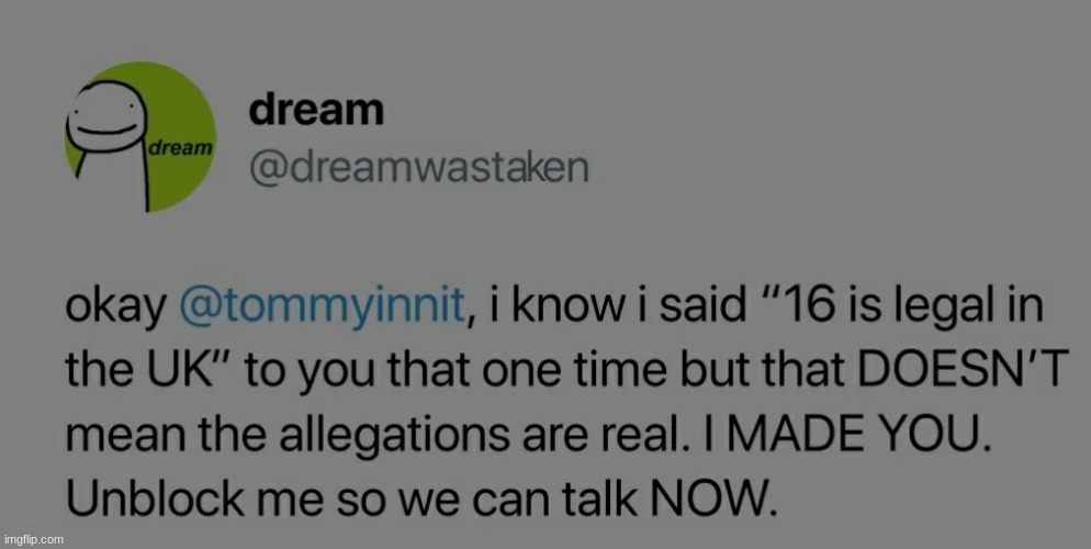 made w/ Imgflip meme maker