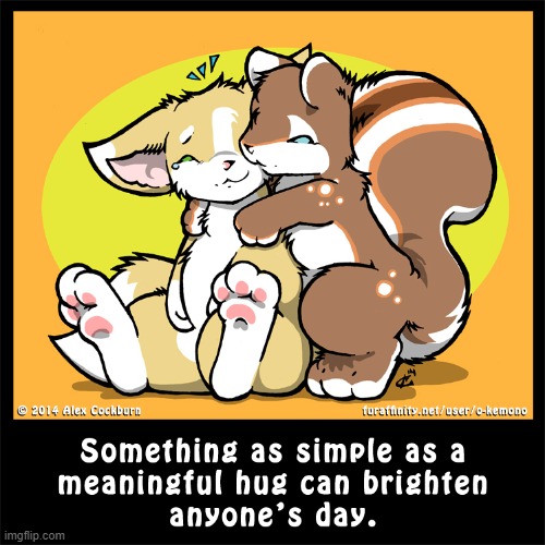 by O-Kemono | image tagged in wholesome | made w/ Imgflip meme maker