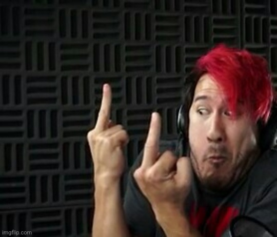 Markiplier middle finger | image tagged in markiplier middle finger | made w/ Imgflip meme maker