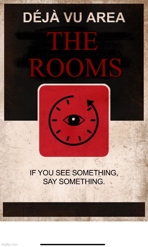 THE 
ROOMS | made w/ Imgflip meme maker