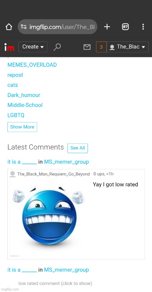 Here's proof that I can't do the bot by the way | made w/ Imgflip meme maker
