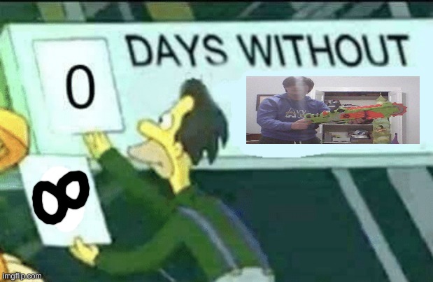 0 days without (Lenny, Simpsons) | image tagged in 0 days without lenny simpsons | made w/ Imgflip meme maker
