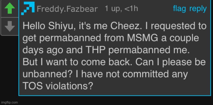 Chat should I just unban him (genuine question) | made w/ Imgflip meme maker