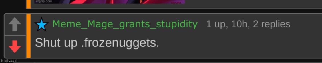 downvoted all little bros comments | made w/ Imgflip meme maker