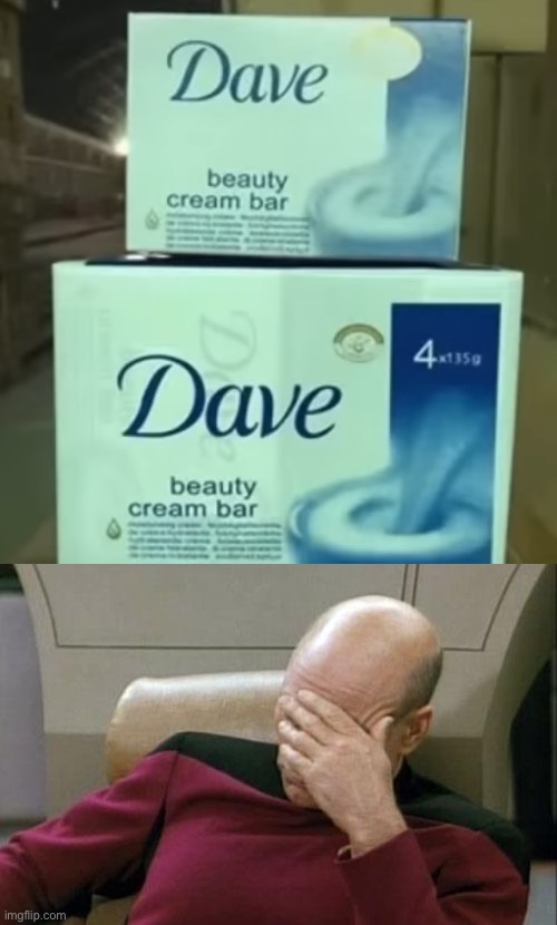dave | image tagged in memes,captain picard facepalm,off brand items,you had one job | made w/ Imgflip meme maker