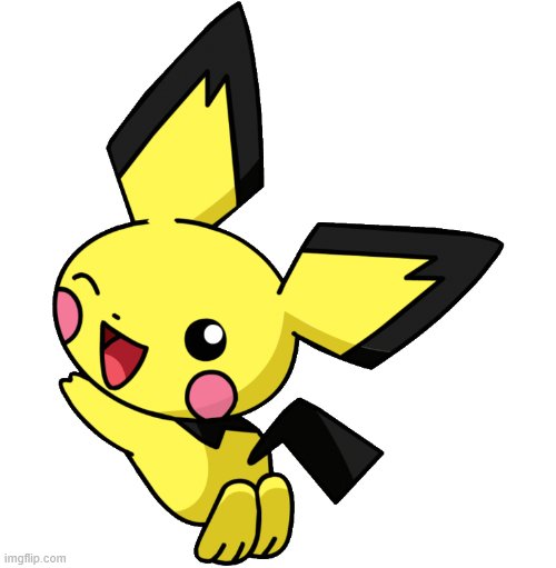 Cute pichu | image tagged in cute pichu | made w/ Imgflip meme maker