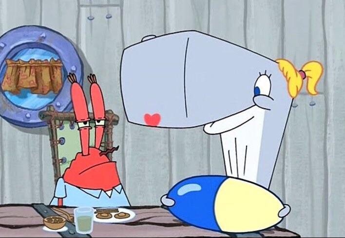 High Quality Mr Krabs Takes the Pill Blank Meme Template