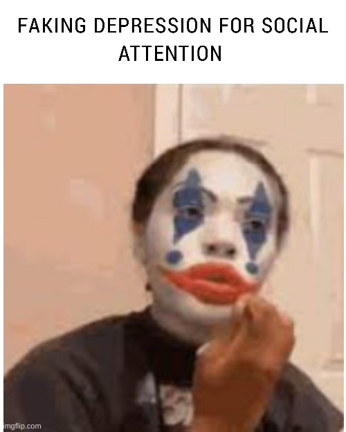 handed one of these fake suicidal guys a noose and they looked at me in shock | made w/ Imgflip meme maker
