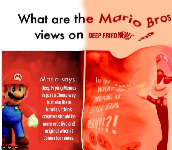 image tagged in mario bros views | made w/ Imgflip meme maker