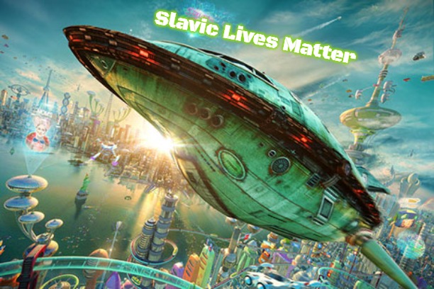 Slavic Futurama | Slavic Lives Matter | image tagged in slavic futurama,slavic | made w/ Imgflip meme maker