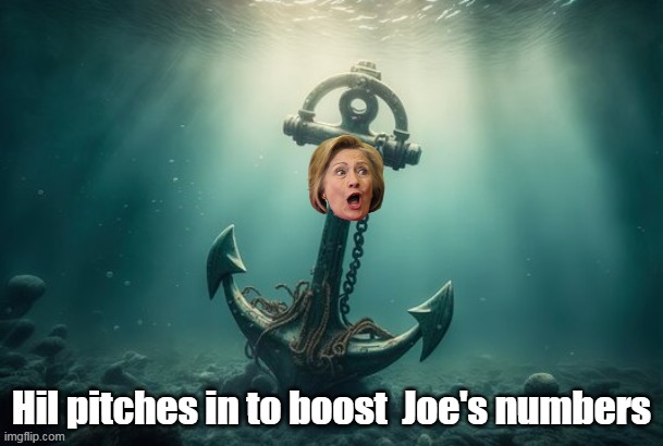 Hil pitches in to boost  Joe's numbers | made w/ Imgflip meme maker