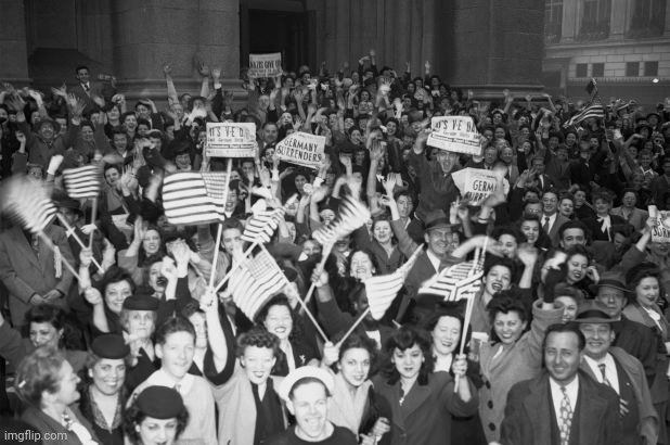 VE Day | image tagged in ve day | made w/ Imgflip meme maker