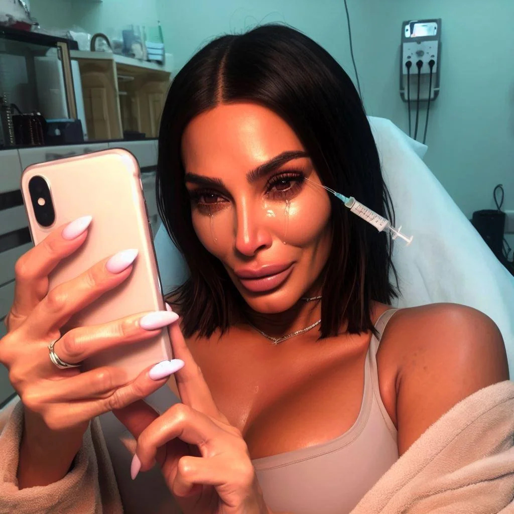 Kim Kardashian Blank Meme Template