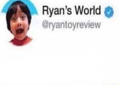 Ryan´s Tweet Blank Meme Template