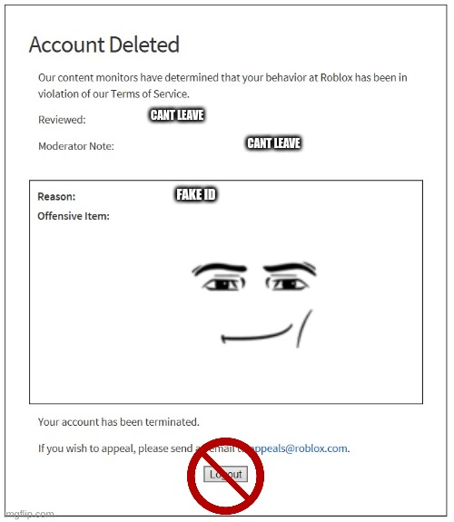 Roblox Fake ID Memes - Imgflip