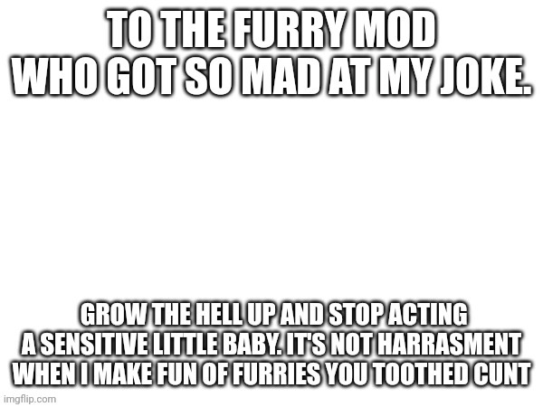 Yo reaperus or whoever's. This isnt harrassment it's an opinion you need a dose of reality that not everything is going to go yo | made w/ Imgflip meme maker