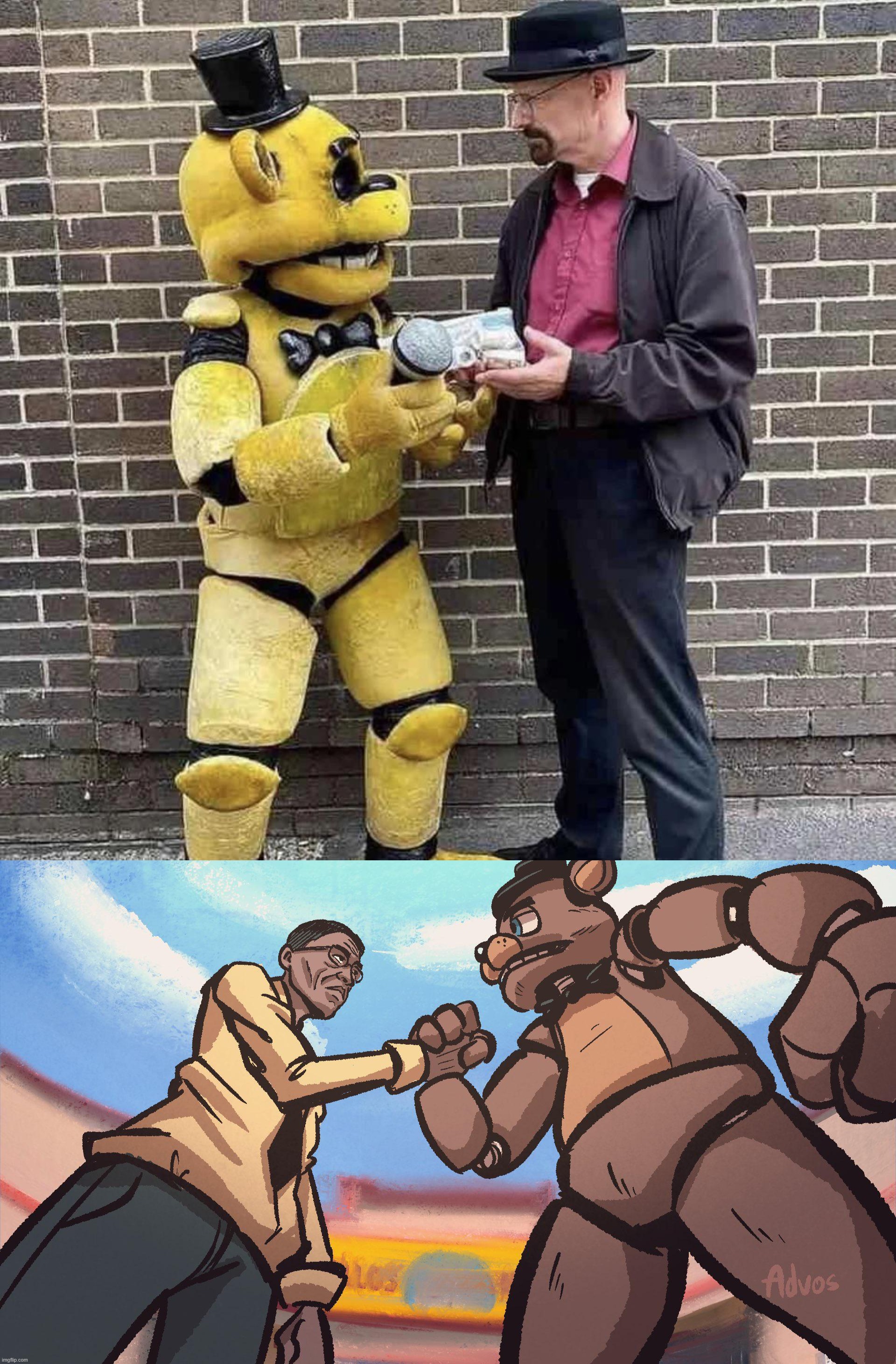 Five Nights At Breaking Freddy's | made w/ Imgflip meme maker