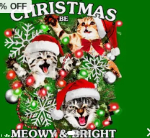 :3 | image tagged in meowy christmas | made w/ Imgflip meme maker
