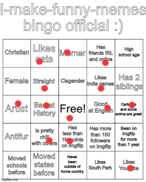 I-make-funny-memes bingo | image tagged in i-make-funny-memes bingo | made w/ Imgflip meme maker