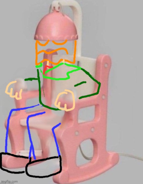 Little tikes chair | image tagged in little tikes chair | made w/ Imgflip meme maker