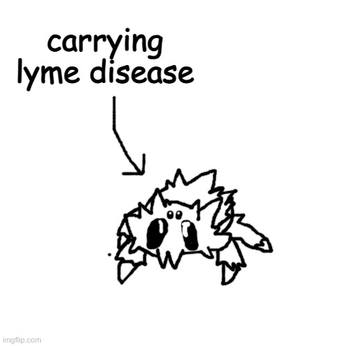 joltik my beloved | carrying lyme disease | made w/ Imgflip meme maker