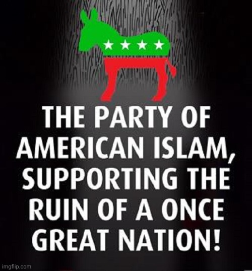 The Democrat Party of Islam | image tagged in the democrat party of islam | made w/ Imgflip meme maker