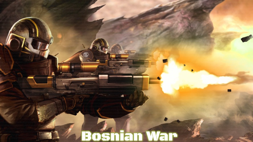 Slavic Helldivers | Bosnian War | image tagged in slavic helldivers,slavic,bosnian war | made w/ Imgflip meme maker