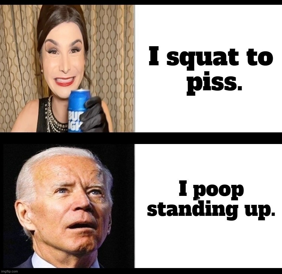 Too Much Information | image tagged in tmi,too much information,let's go brandon,creepy uncle joe,creepy joe biden,transgender bathroom | made w/ Imgflip meme maker