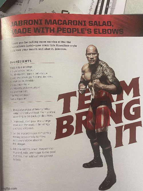 found this image on reddit, guess that’s what the rock is cooking | made w/ Imgflip meme maker