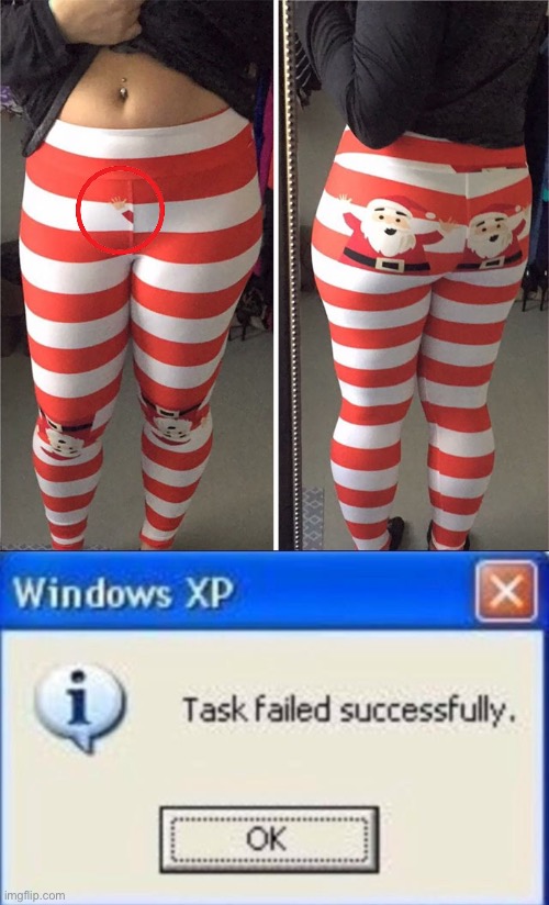 Nine days left until Christmas 2023! | image tagged in task failed successfully,memes,funny,design fails,christmas,you had one job | made w/ Imgflip meme maker