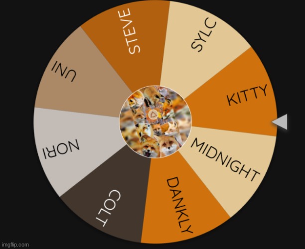 Am I missing a couple people | image tagged in spin the wheel | made w/ Imgflip meme maker