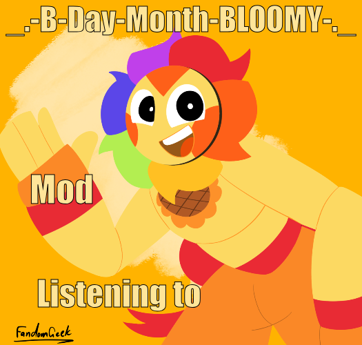 _.-B-Day-Month-BLOOMY-._ Blank Meme Template