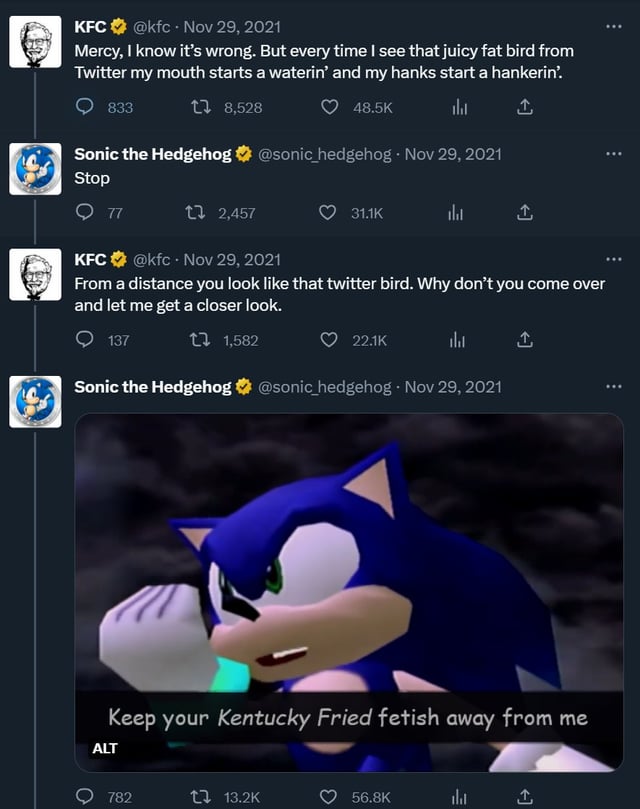 Sonic fetish Blank Meme Template