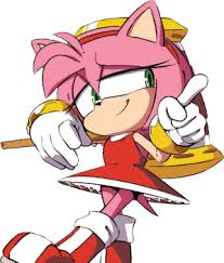 Amy Rose Blank Meme Template