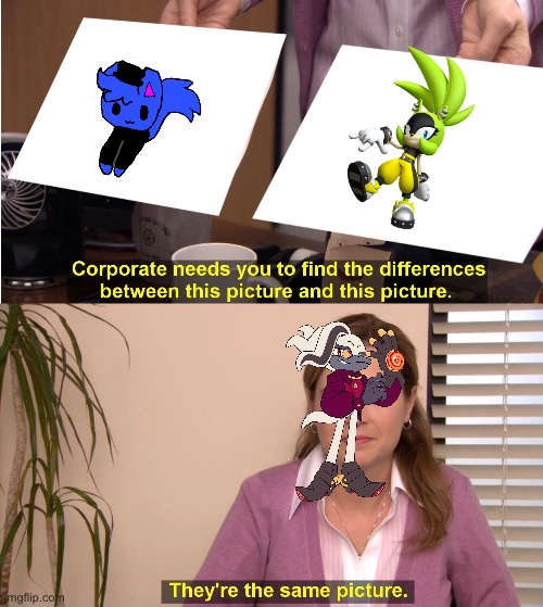 C.ai chat shitpost | image tagged in memes,they're the same picture,sonic | made w/ Imgflip meme maker