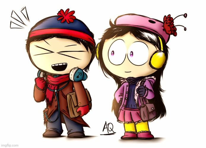 Singing from headphones (Art by aq1218) | made w/ Imgflip meme maker
