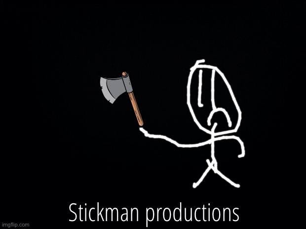 Stickman Productions logo (#1) | Stickman productions | image tagged in logo | made w/ Imgflip meme maker